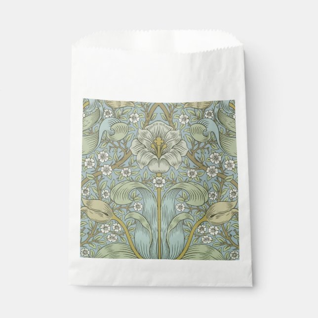 William Morris Spring Thicket: Antique Floral Favour Bags (Front)