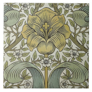 William Morris Spring Thicket Classic Pattern Tile