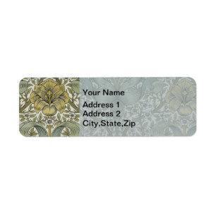 William Morris Spring Thicket Yellow Floral Art