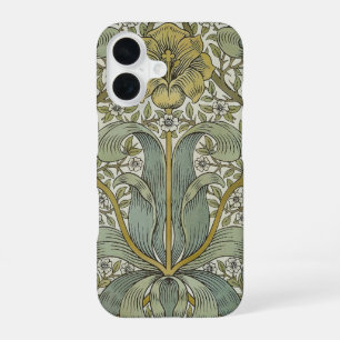 William Morris Spring Thicket Yellow Floral Art iPhone 16 Case