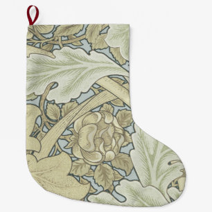 William Morris St James Acanthus Wallpaper Large Christmas Stocking
