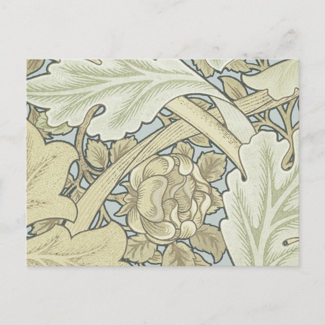 William Morris St James Acanthus Wallpaper Postcard (Front)