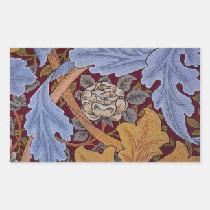 William Morris St James Acanthus Wallpaper Rectangular Sticker