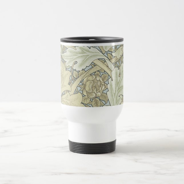 William Morris St James Acanthus Wallpaper Travel Mug (Center)