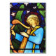 William Morris stained glass angel (Front)