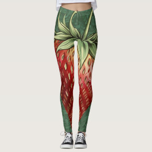 William Morris Strawberry Leggings