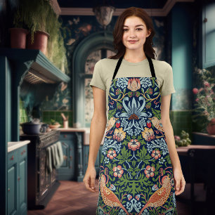 William Morris Strawberry Thief Apron