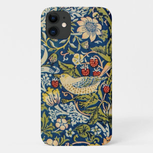 William Morris Strawberry thief bird Case-Mate iPhone Case