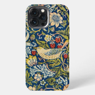 William Morris Strawberry thief bird iPhone 13 Pro Max Case