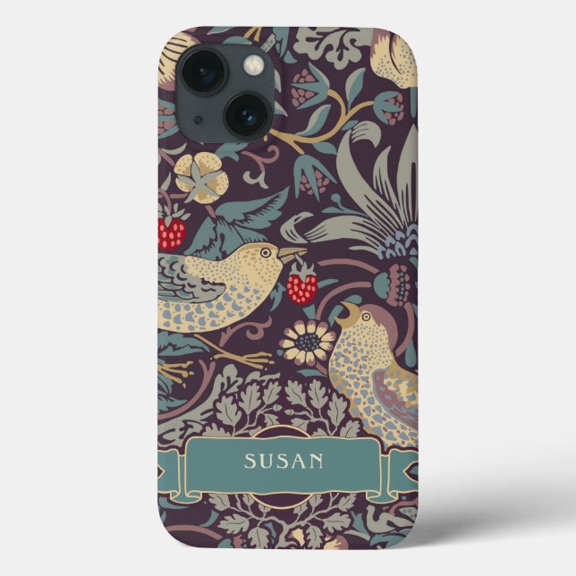 William Morris Strawberry Thief Case-Mate iPhone C Case-Mate iPhone Case (Back)