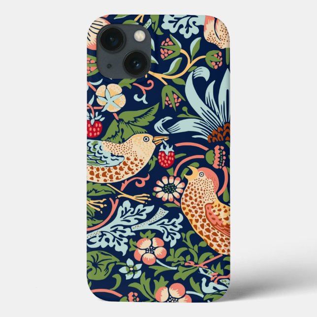 William Morris Strawberry Thief Case-Mate iPhone Case (Back)