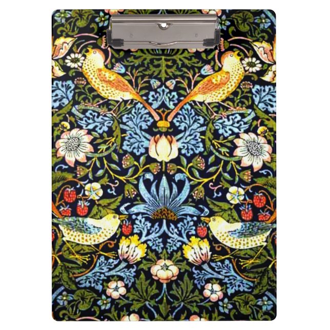 William Morris - Strawberry Thief,  Clipboard (Front)