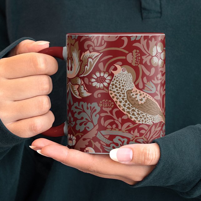 William Morris Strawberry Thief Coffee Mug (Creator Uploaded)