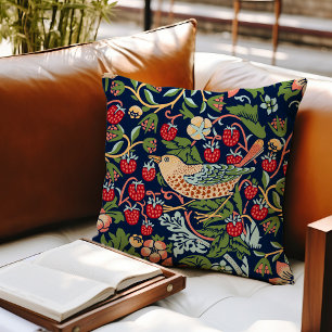 William Morris Strawberry Thief Cushion