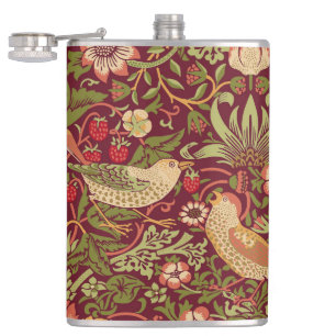 William Morris Strawberry Thief Flask