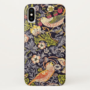 William Morris Strawberry Thief Floral Art Nouveau Case-Mate iPhone Case