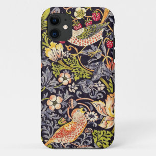 William Morris Strawberry Thief Floral Art Nouveau Case-Mate iPhone Case
