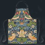 William Morris Strawberry Thief Floral Pattern Apron<br><div class="desc">William Morris Strawberry Thief Floral Pattern</div>