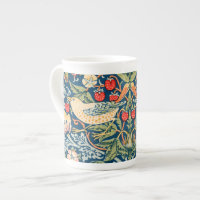 William Morris Strawberry Thief Floral Pattern