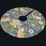 William Morris Strawberry Thief Floral Pattern Brushed Polyester Tree Skirt<br><div class="desc">William Morris Strawberry Thief Floral Pattern</div>