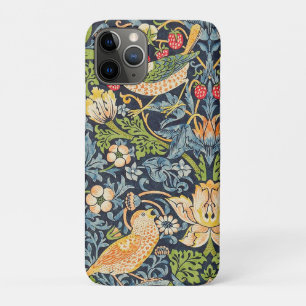 William Morris Strawberry Thief Floral Pattern Case-Mate iPhone Case