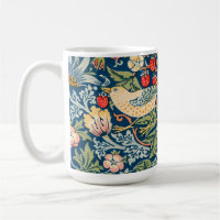 William Morris Strawberry Thief Floral Pattern
