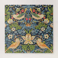William Morris Strawberry Thief Floral Pattern
