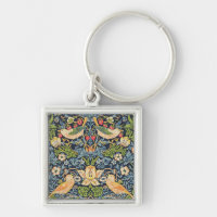 William Morris Strawberry Thief Floral Pattern