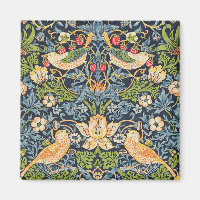 William Morris Strawberry Thief Floral Pattern