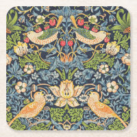William Morris Strawberry Thief Floral Pattern