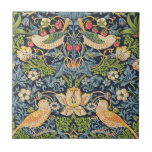 William Morris Strawberry Thief Floral Pattern Tile<br><div class="desc">William Morris Strawberry Thief Floral Pattern CeramicTile</div>