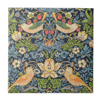 William Morris Strawberry Thief Floral Pattern