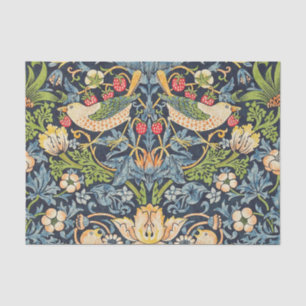 William Morris Strawberry Thief Floral Pattern Tissue Paper