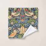 William Morris Strawberry Thief Floral Pattern Wash Cloth<br><div class="desc">William Morris Strawberry Thief Floral Pattern Wash Cloth</div>