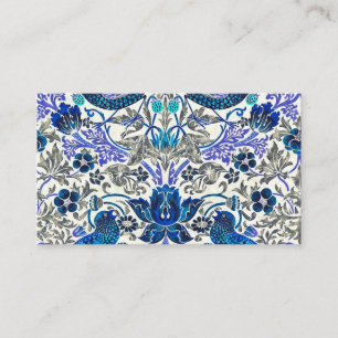 William Morris Strawberry Thief - Inverted Business Card