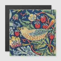 William Morris - Strawberry Thief Magnetic Card