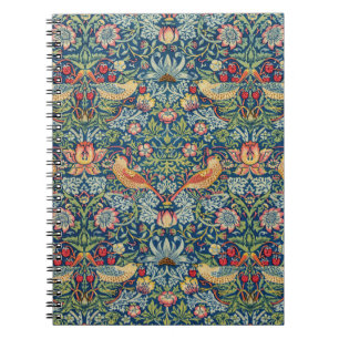 William Morris - Strawberry Thief Notebook
