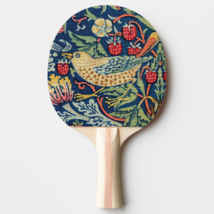 William Morris - Strawberry Thief Ping Pong Paddle