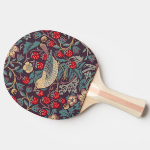 William Morris Strawberry Thief Ping Pong Paddle