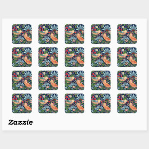William Morris Strawberry Thief Sticker