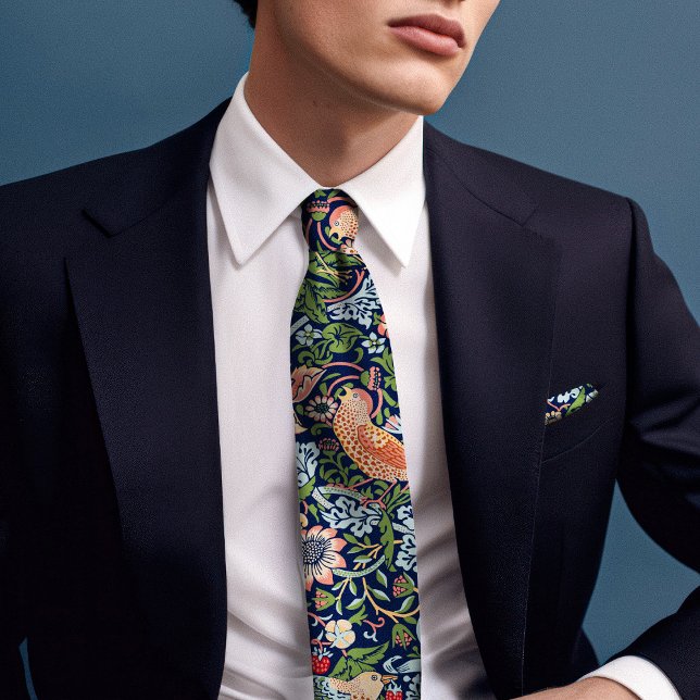 William Morris Strawberry Thief Tie (Creator Uploaded)