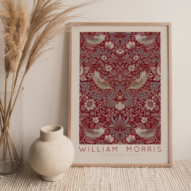 William Morris Strawberry Thief Wall Art Poster (Creator Uploaded)