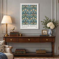 William Morris Strawberry Thief Wrapped Canvas