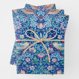 William Morris, Strawberry Thief Wrapping Paper Sheet