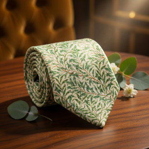 William Morris Style Floral  Tie