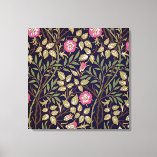 William Morris Sweet Briar Floral Art Nouveau Canvas Print