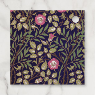 William Morris Sweet Briar Floral Art Nouveau Favour Tags