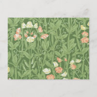 William Morris Sweet Pea Floral Design