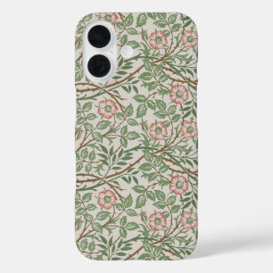 William Morris Sweetbriar Floral Art Nouveau iPhone 16 Case