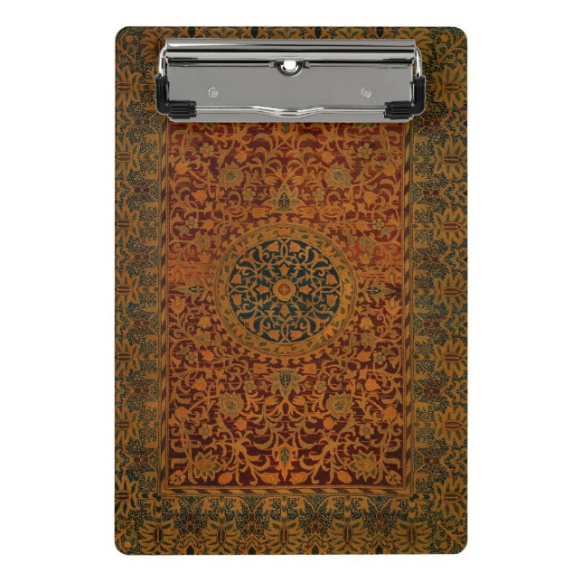 William Morris Tapestry Carpet Rug Mini Clipboard (Front)